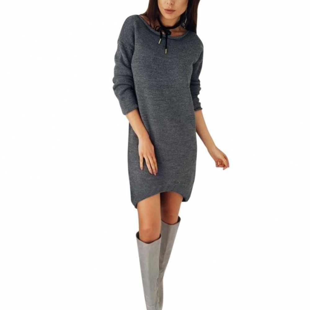 MinimalisticSt's tweet image. #fairtradefashion #timelesspieces Women's O-Neck Pullover Dress