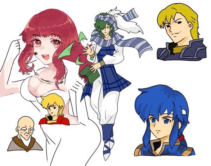 この人の一番最悪なところは真面目に描いてた絵と同じキャンパスの上でクソコラの素材描き始めたところだぞ 