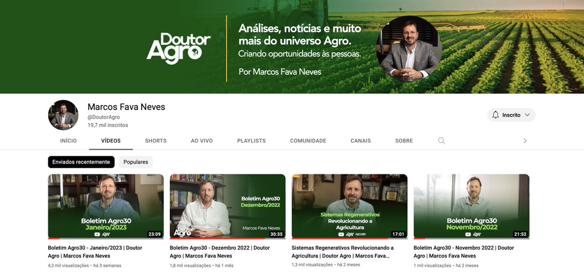 Marcos Fava Neves | Doutor Agro tweet media