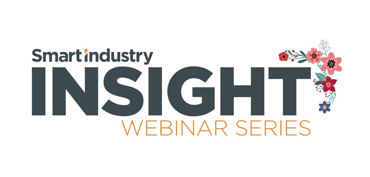 Our sister publication Smart Industry hosts its Spring INSIGHT Webinar Series in early April, connecting experts with audiences on a range of manufacturing-digitalization topics. Explore the roster of webinars here: event.webcasts.com/starthere.jsp?…