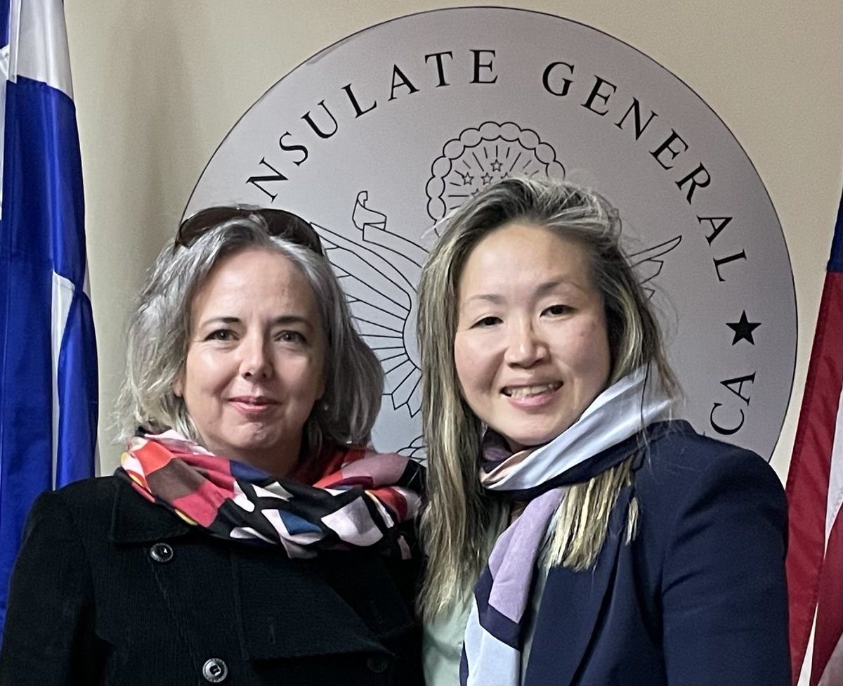 SusanGearyFCDO's tweet photo. Thank you @USConsulateThes and #CGLee for spending time with me this morning and sharing your insights into this fascinating region. I look forward to continuing our discussion on how we can work together in the future. #Thessaloniki @ukingreece https://t.co/tuImERrhjs