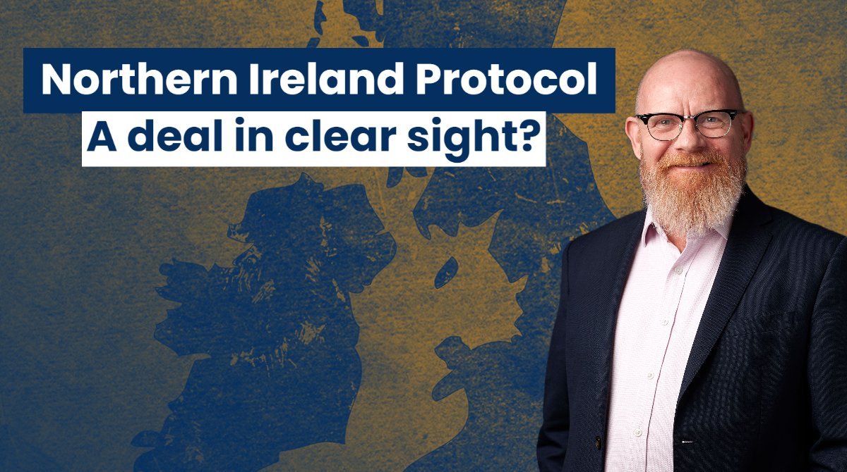 PentaEurAsia's tweet photo. As the UK and EU edge closer to a deal that could allow Northern Ireland to trade more freely with both, @pentagrp
Partner and former UK Brexit negotiator, Rory O'Donnell, gave an insider's perspective: https://t.co/ZfrtSvPyU9 https://t.co/e45eZUZzDh