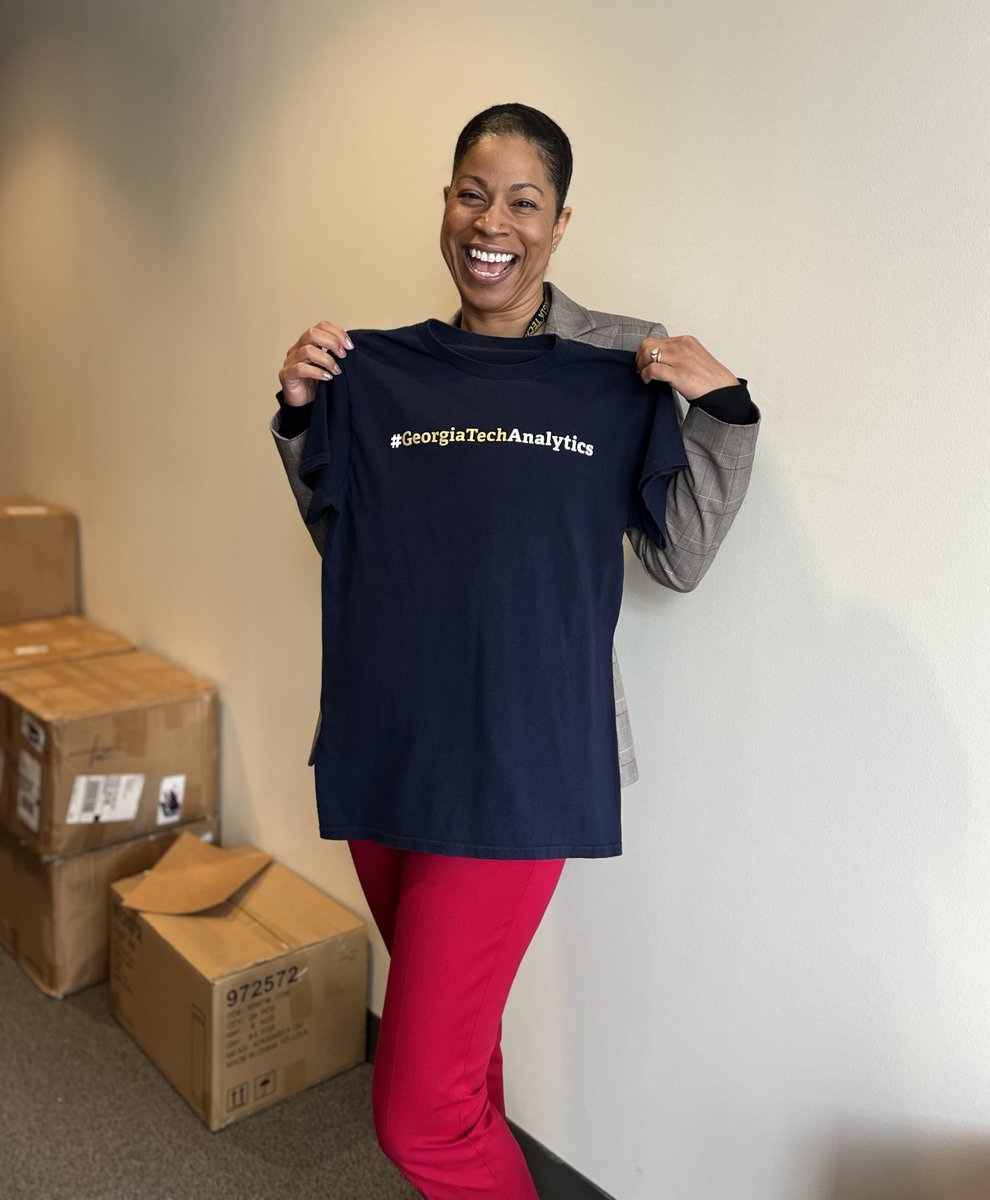 gtomsanalytics's tweet photo. We ordered, sorted, and shipped 4,036 program t-shirts based on our Spring 2022 and Fall 2022 requests! The final batch went out a couple weeks ago. If you received a shirt, post a photo of yourself wearing it and tag us. #GeorgiaTechAnalytics #iamOMSanalytics https://t.co/UmvR7aenS1