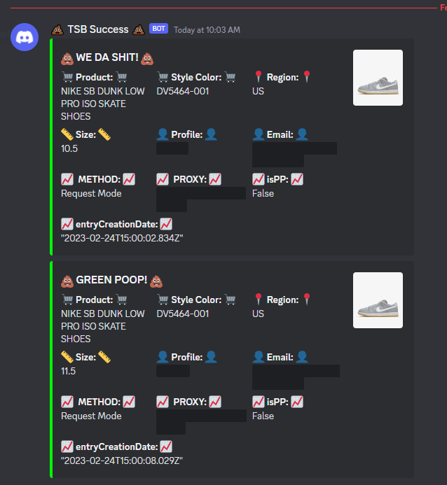 TY again TSB! 💪

B: <a href="/The_Shit_Bot/">The Shit Bot</a> 
P: <a href="/RichProxies/">Rich Proxies</a> 
G: <a href="/backdooredinfo_/">BackdooredInfo</a> @ArtOfReselling