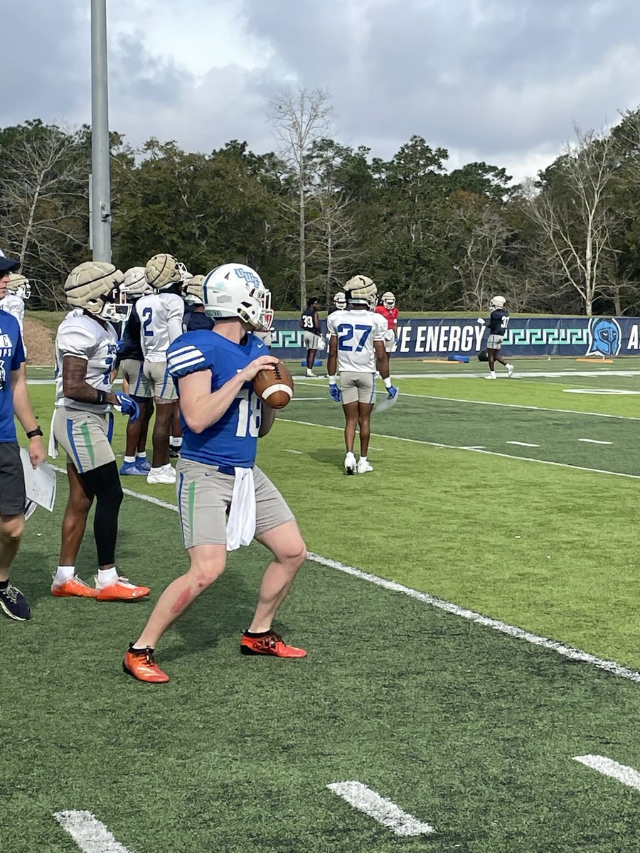 QBs getting reps in with WRs vs DBs