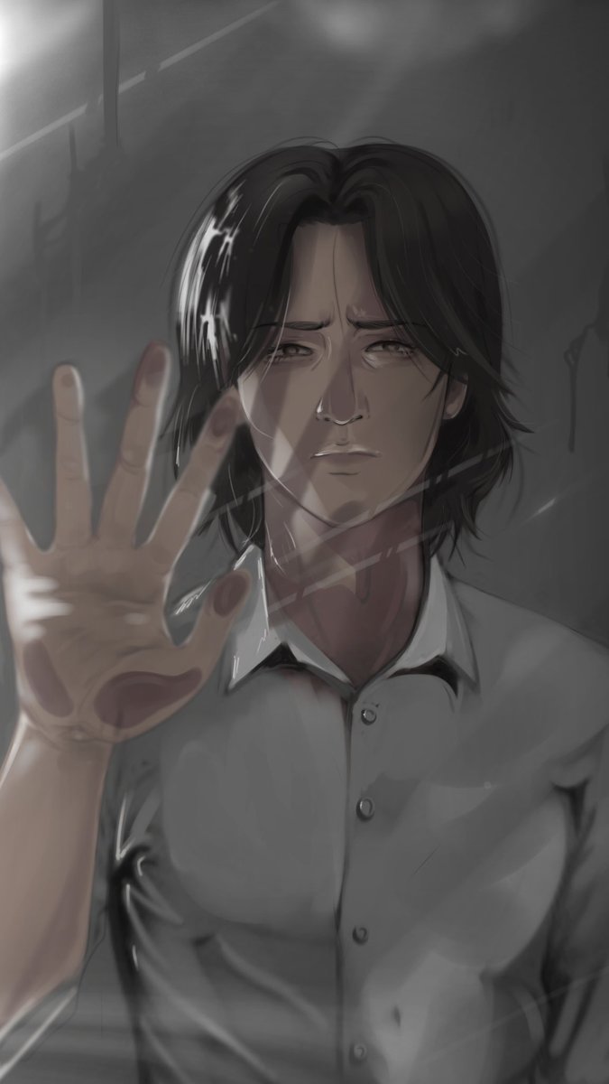 Aviliolll's tweet photo. #Monster #Tenma #Johanliebert #ArtistOnTwitter #digitalart https://t.co/CbpQH9fRXp