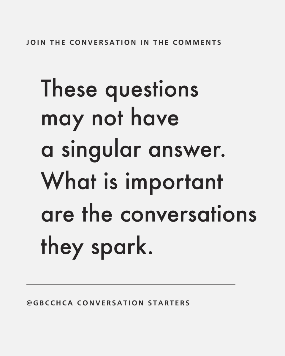 There is no single answer to this question - what's important is that we're having these conversations. Join us in the comments 🌱