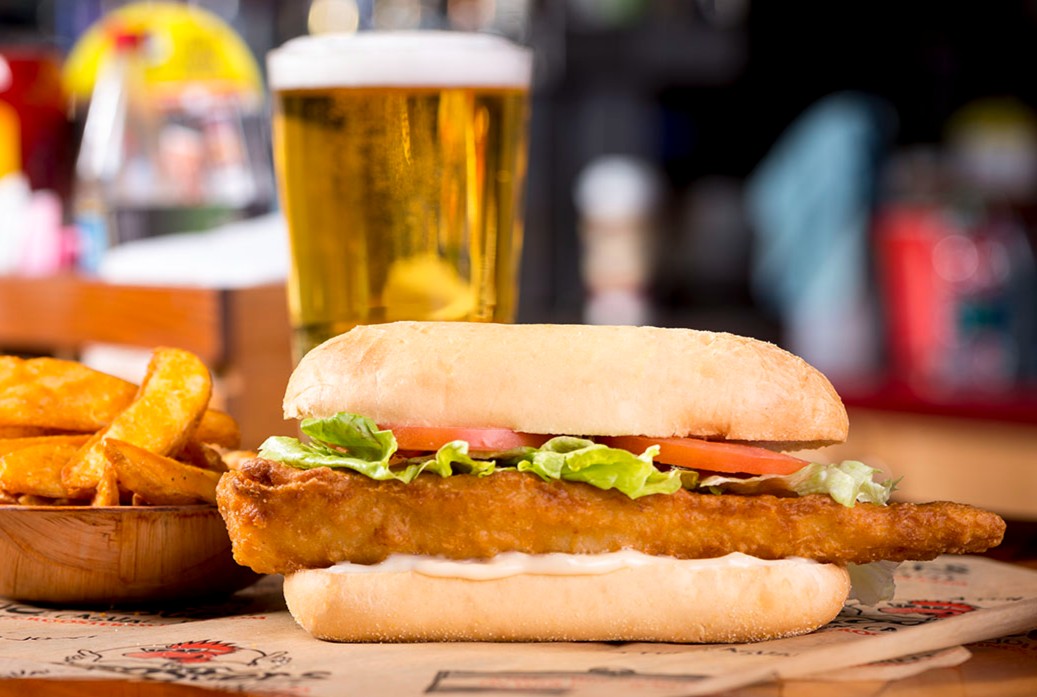 RoostersCanton's tweet photo. This is how we do Fish &amp; Chips, Roosters style! https://t.co/TEQvuOcv1C