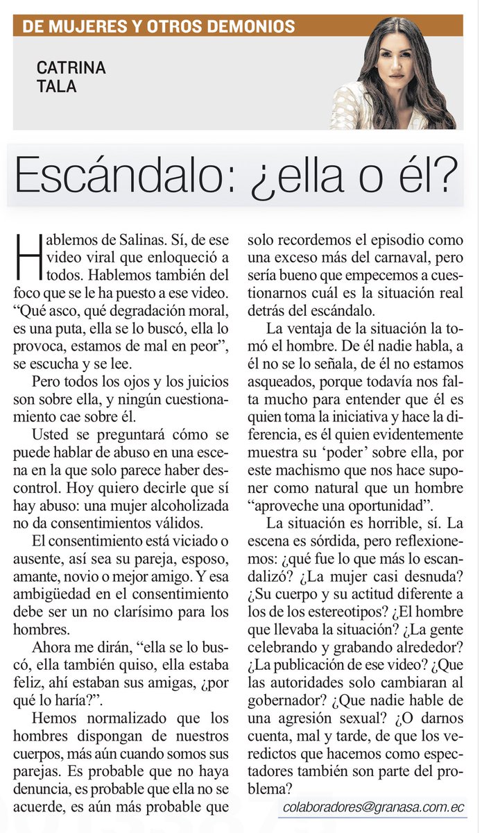 turcacat's tweet photo. Sobre Salinas. Todos los ojos sobre ella, ninguno sobre él. 
Si me preguntan si hay abuso: sí, para mí sí hay. 
¿Qué me escandalizó más? Que reprochemos la actitud de ella pero a nadie le incomode que él, que es quien lleva las riendas, se aproveche. Es normal. Solo somos cuerpos https://t.co/n8vYgduY69