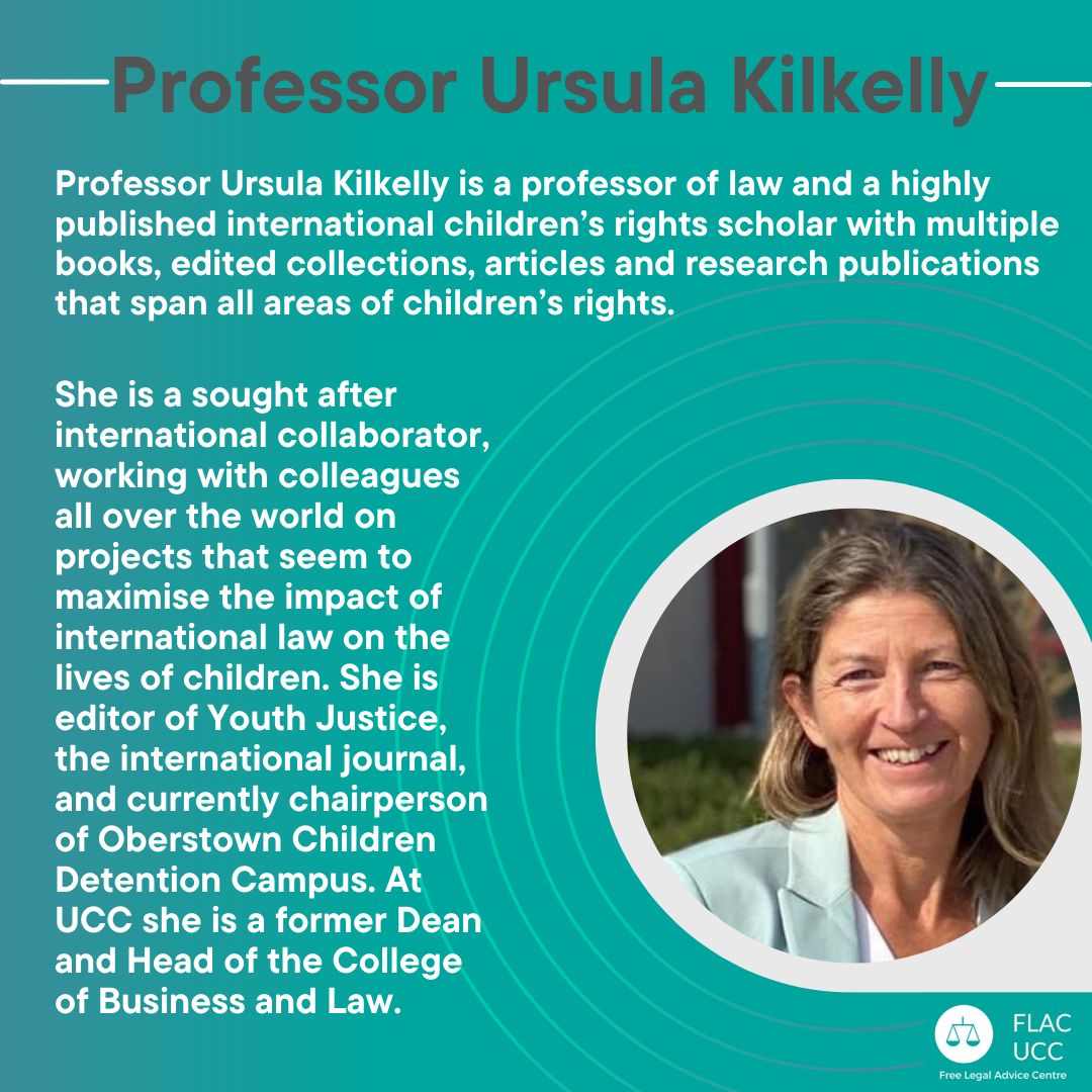 Introducing our chair for the event! <a href="/Ukilkelly/">Professor Ursula Kilkelly</a> #ucc #flacconference2023