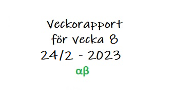 alltidbalans's tweet photo. Veckorapport för vecka 8 - Inflation och räntor i fortsatt fokus
Ja var hamnar räntetoppen egentligen? Om man ändå visste. #Peab #Neobo #SBB #Heimstaden #Softronic #Garo #Mercury #Pratapengar #finanstwitter
Läs hela inlägget här ⬇
https://t.co/ZEBzI2a5YK https://t.co/FbXKuNoJoI