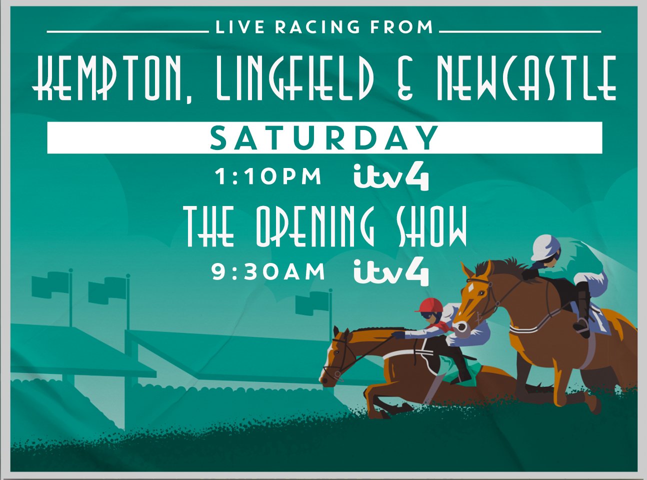 ITV Racing on Twitter "One hour to go! 🚨 Race schedule 👉 https//t.co