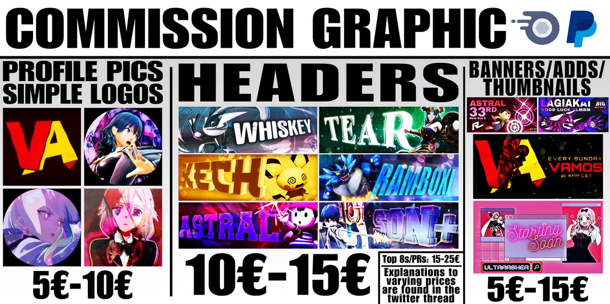 COMMISSION GRAPHIC GIVEAWAY 🎉

Tasks:
Like❤️,RT♻️,Follow🏃
Your fav EU player💬 (I will make a Fanbanner too)

Support alone is ofc HIGHLY appreciated

I want to thank everyone who’s been following me on my journey so far, I wish you the very best ❤️

📌