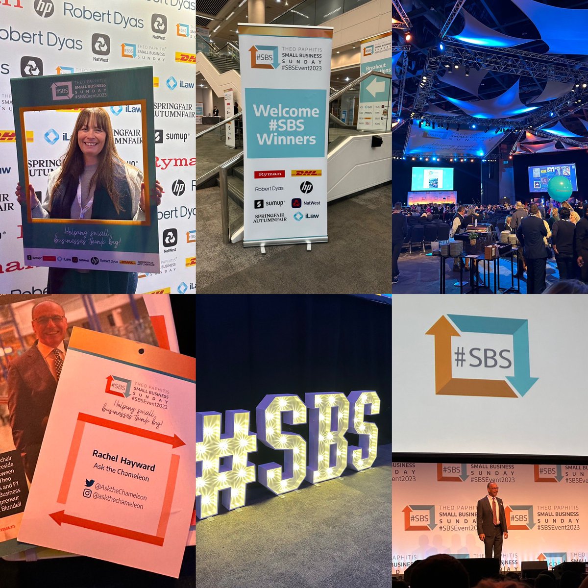 Inspirational & thought provoking day #SBSEvent2023 @TheoPaphitis @TheSBS_Crew #SBSwinner #3rdtime #smallbusiness @the_hookup_uk #microbusinessowner