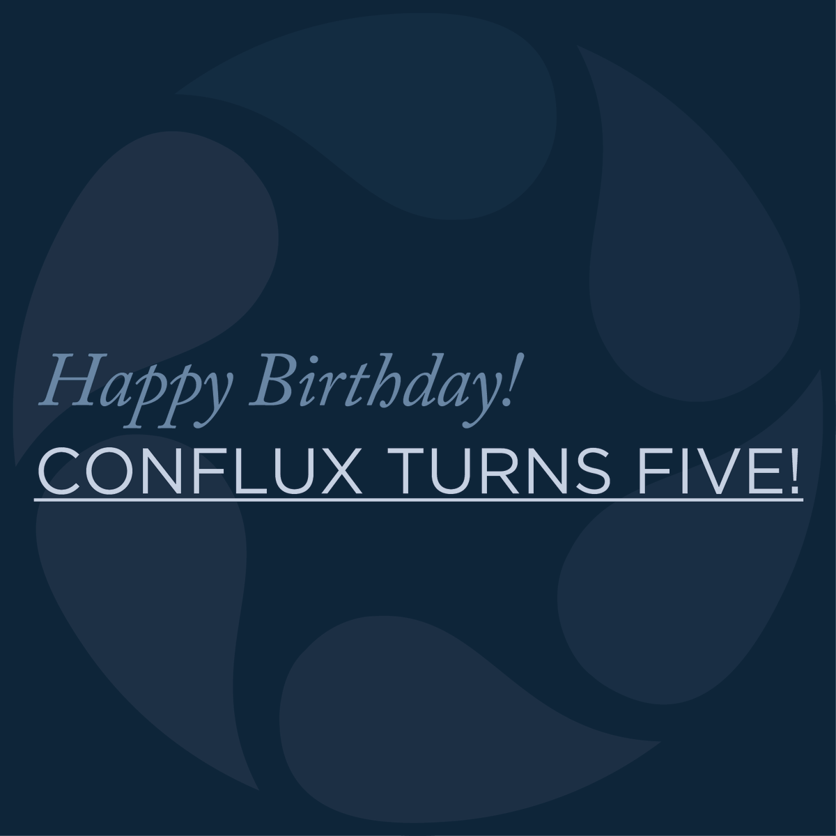 ConfluxCenter's tweet photo. Today marks five years since the launch of Conflux Center. On this occasion, we would like to thank our alumni group, partner institutions, and all the other individuals who have wholeheartedly supported our work.

We look forward to many more years of working together! https://t.co/g5whYJztPY