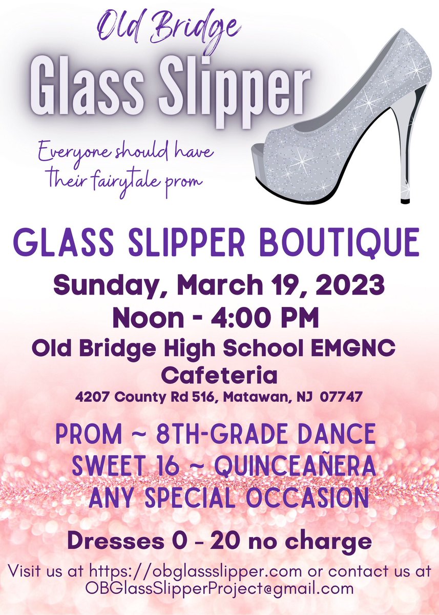 Our next Boutique is set. Dresses for all occasions- Prom, 8th Grade Dance...any formal event. Donations will be accepted at the Boutique.