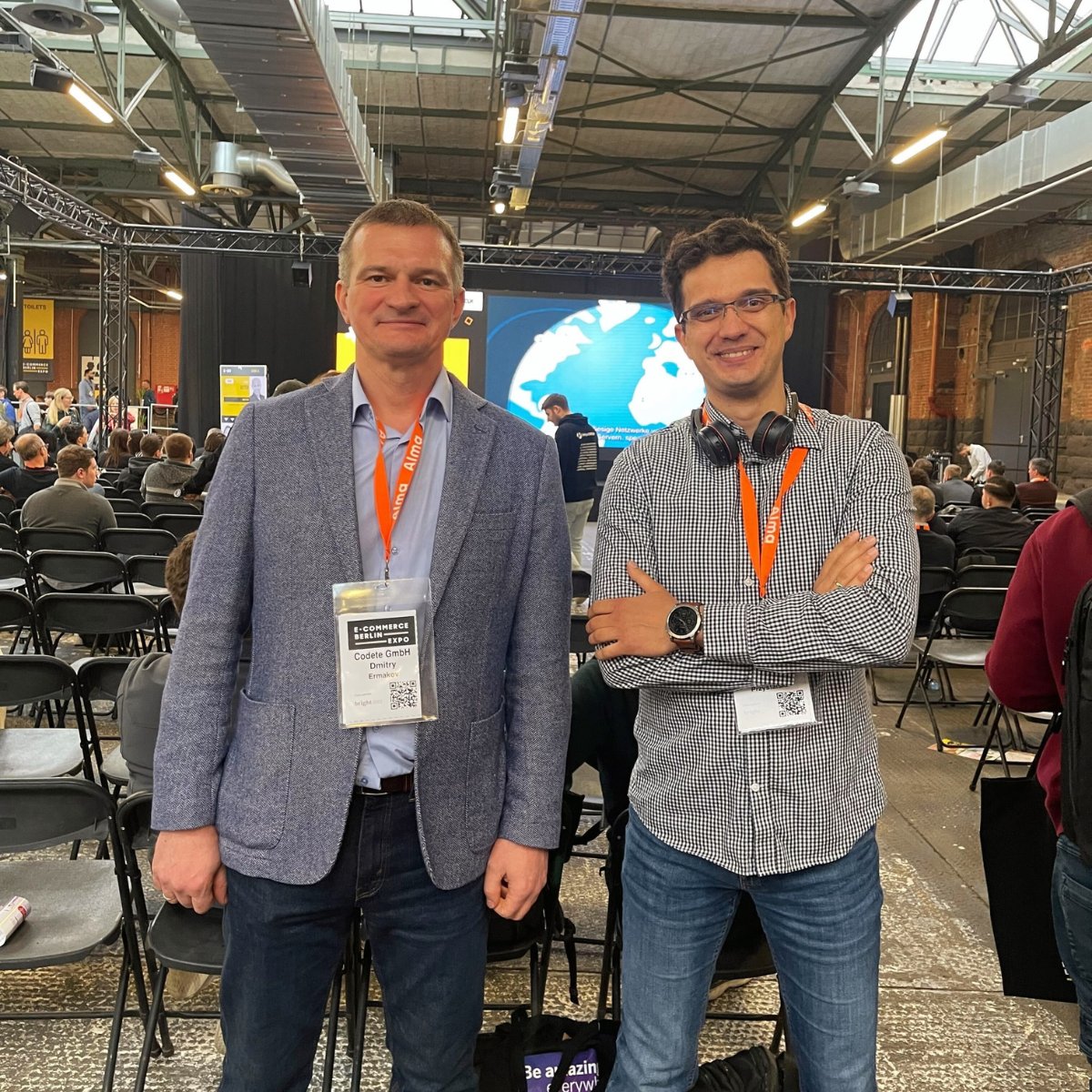 kprzystalski's tweet photo. Gorgeous day at @ecommerceberlin !
The number of attendees and limitless opportunities to build relations with the major market players.
Thanks for the inspiration! π
#ecommerceberlinexpo #ebe23 #conference #berlin #businessgrowth #ecommerce https://t.co/OCZDDbzg9l
