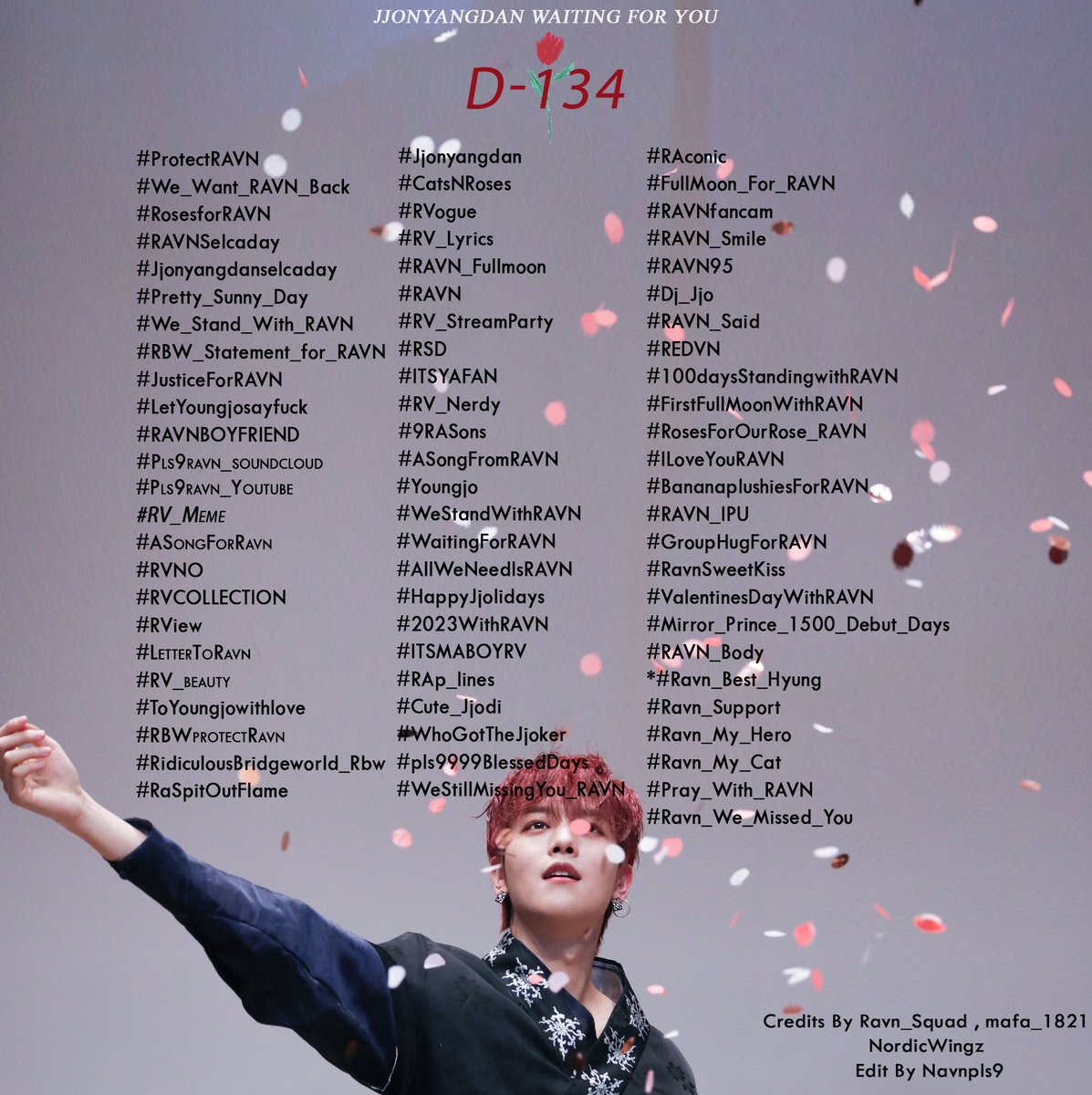 nvdrama_'s tweet photo. OFFICIAL DAYS Counting STOP🔥

                🌹 D-134 🌹

Thank you everyone who patiently waiting for him till he come back again.
Credit @ravn_squad @mafa_1821 @NordicWingz 
#Ravn_We_Missed_You
#레이븐_보고싶었어 https://t.co/rJyWJyx2mK