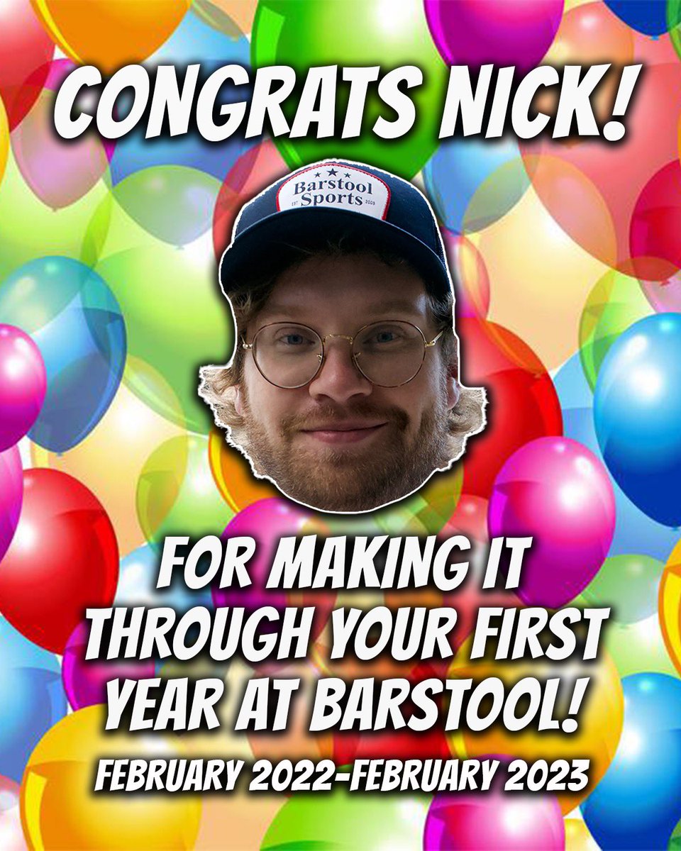 The Yak on Twitter "Proud of our boy Nick for celebrating his one year