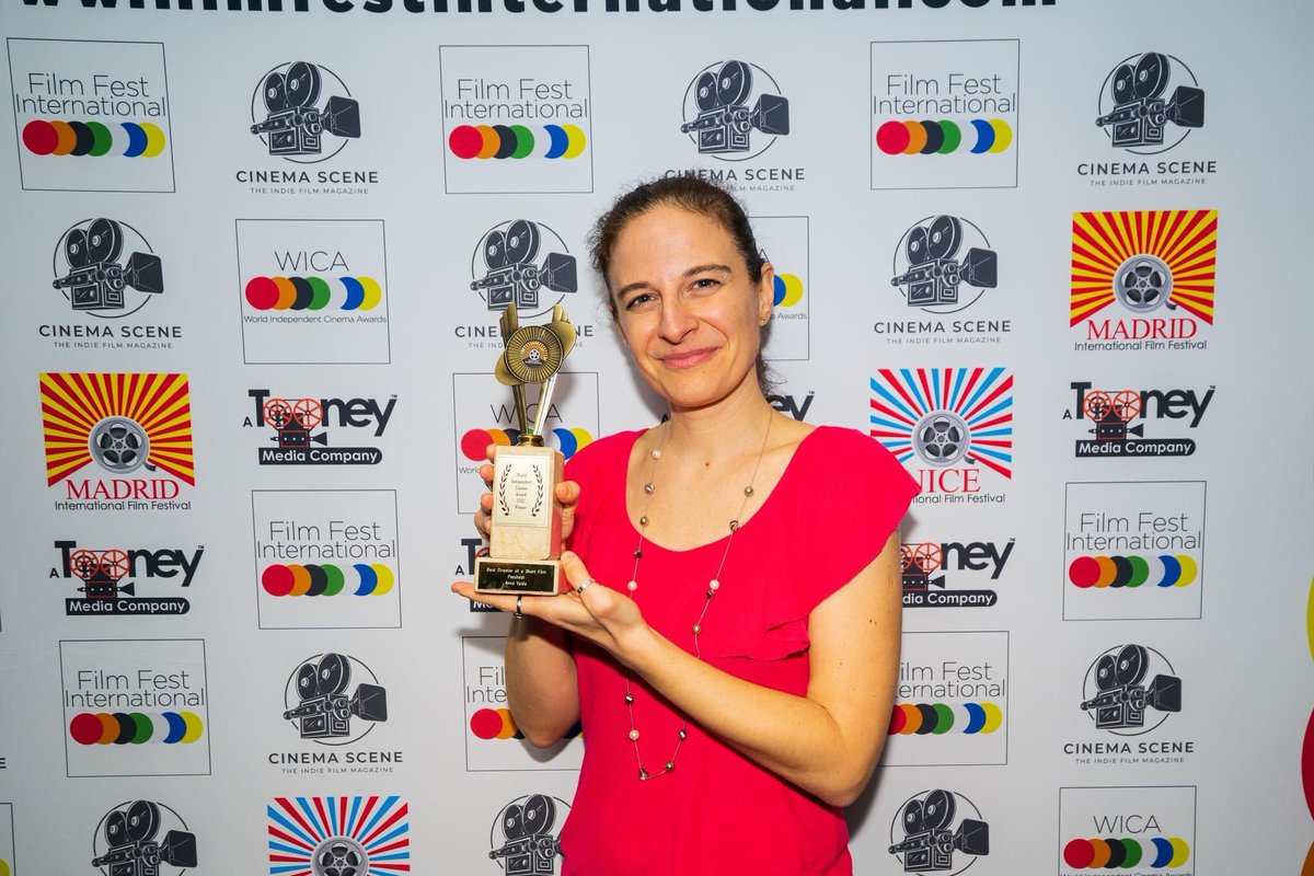 Best Director (for ‘Psyched!’) win at the World Independent Cinema Awards, Edinburgh! Woohoo!