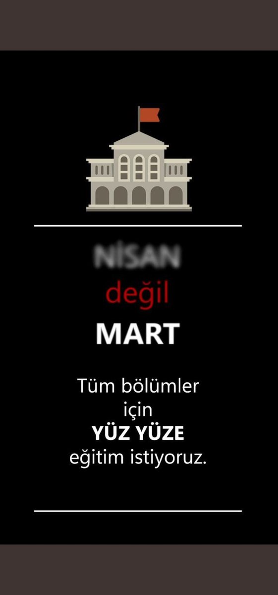 Mehtap99777290's tweet photo. #marttayuzyuze
Lütfen kararı gözden geçirin.
#uzaktanegitimistemiyorum https://t.co/iXuRyO50et
