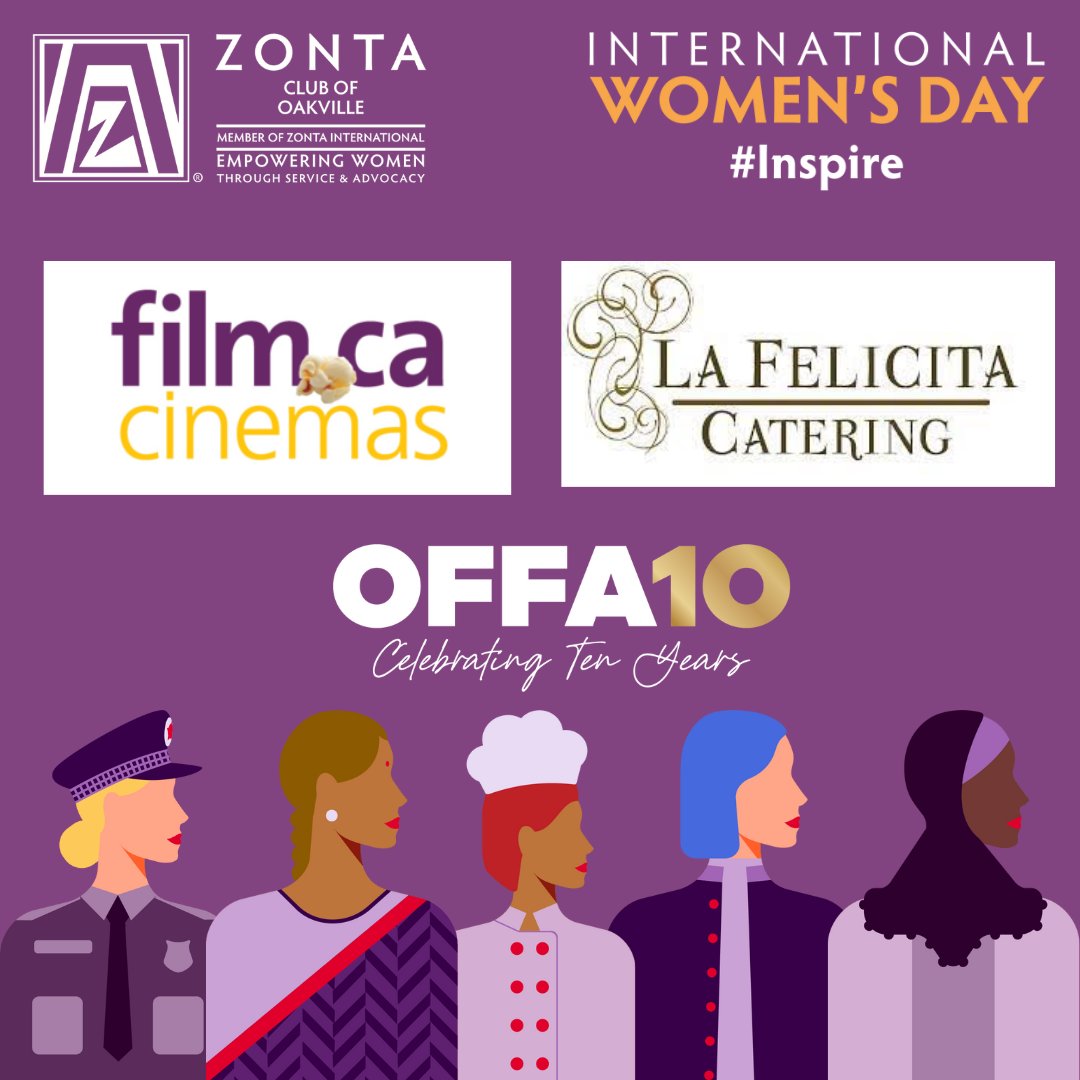 A big thank you to @filmca and @lafelicitacatering for being  our Community Partners for our 3rd Annual International Women's Day Special Event, in partnership with OFFA. We appreciate your support!
March 1st 6:15pm⁠
To purchase a ticket visit offa.ca/iwd-2023