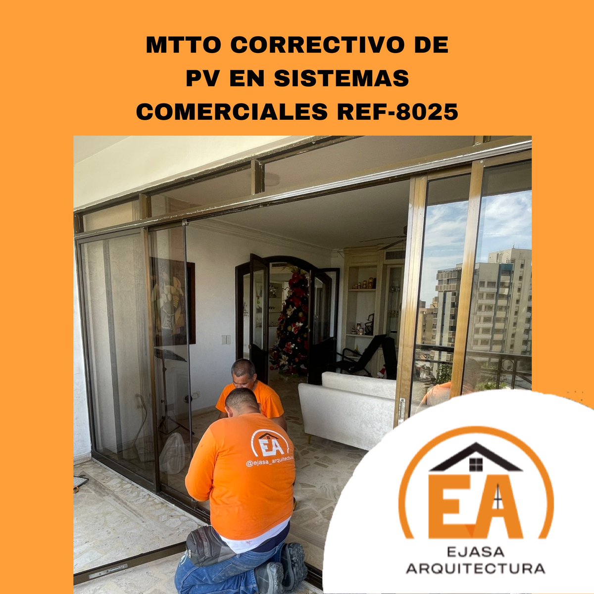 ejasa_arq's tweet photo. MTTO CORRECTIVO DE PV EN SISTEMAS COMERCIALES REF-8025
#ventanería #barranquilla #divisiones #mantenimientodeventana #colombia
#cartagena #bogota #mantenimiento #construccion #medellín #cali #bucaramanga #trabajo #arquitectura #aluminio #vitrinasafrisca #obracivil #valledupar https://t.co/TtiWYEz3L0