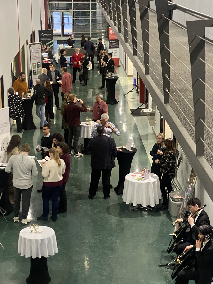 Hamilton Technology Centre hosts the official launch of "Artefact Social". A fun party with outstanding music by versaCello, drinks, plenty of food from <a href="/LaPiazzaAllegra/">La Piazza Allegra</a> &amp; some early partners; Lora Concepts, <a href="/anthony_frisina/">Anthony Frisina</a>, <a href="/cable14/">CABLE 14 Hamilton</a>,  LeadershipDesignStudio &amp; <a href="/WestAvenueCider/">West Avenue Cider</a>.