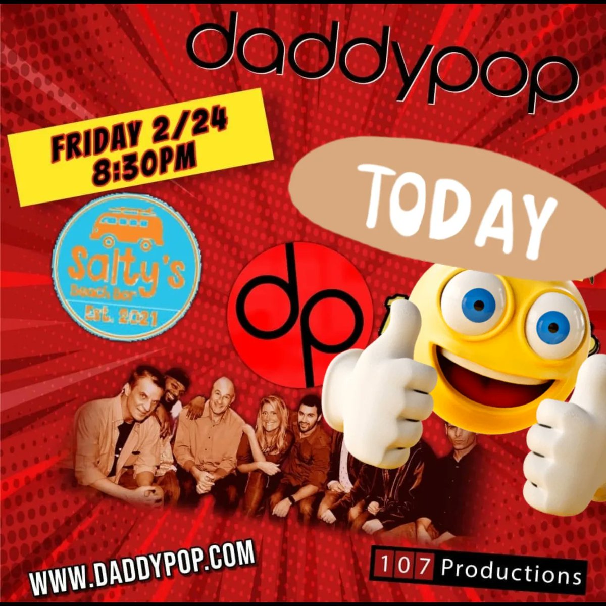 BobbyBunka1's tweet photo. Join Me #OutAndAboutWithBunka this Weekend at @SaltysB ! @DaddyPopNJ ! You Don't Want to Miss It!!! #noplacelikesaltys https://t.co/twAXWZE9Cg