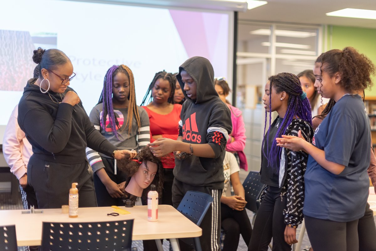 PVNCCDSB's tweet photo. “Hair is a centrepiece of black culture. It’s a symbol of identity, of resistance, creative expression and freedom. Through traditional styles, afros, locs and braids, we are communicating so much of who our ancestors were and who we are.”

Read more:

https://t.co/9ibCVcV0cU https://t.co/eW4rQel9Hy