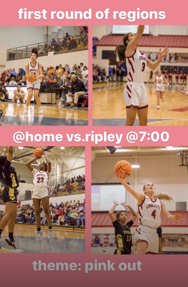 First round of Region Tournament tonight at home vs. Ripley at 7!
Be there!!