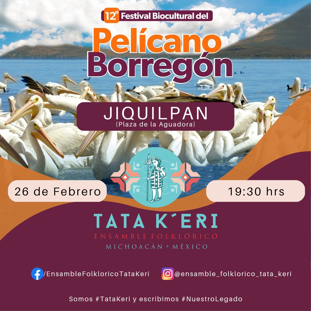 FolkTataKeri's tweet photo. Próximas presentaciones:
Pajacuarán- Plaza principal - 16:00hrs
Jiquilpan- Plaza de la aguadora - 19:30hrs
!!! LOS ESPERAMOS !!!
Somos #TataKeri y escribimos #NuestroLegado
Gracias po compartir https://t.co/3vSbfBHgva