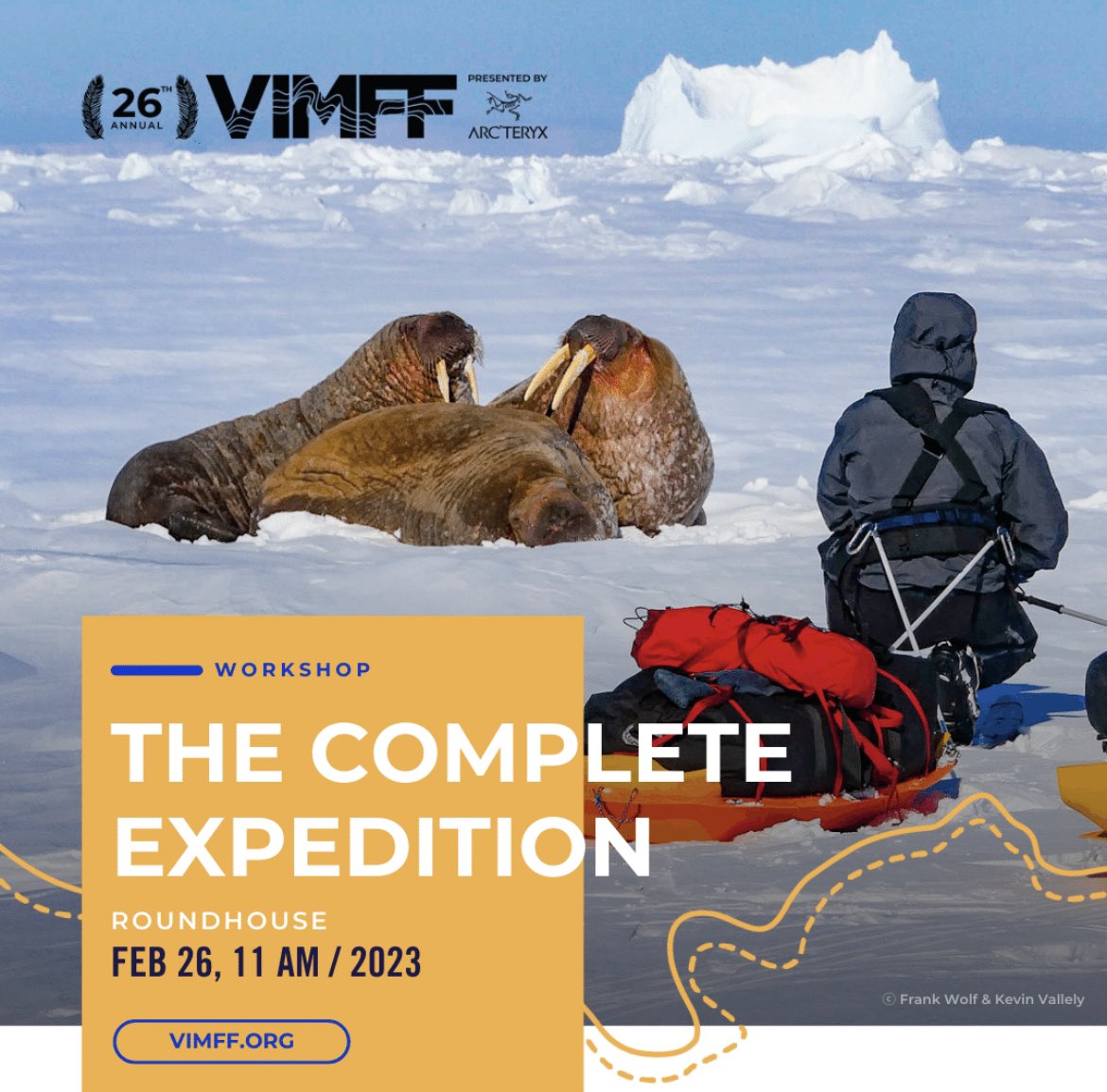 Hope you can join <a href="/frankwolf1/">Frank Wolf</a>, Susan Conrad and myself this Sunday at the Roundhouse Theatre (11:00am-1:00pm) as we discuss how to plan and execute your dream expedition!! #vimff <a href="/theVIMFF/">VIMFF</a>