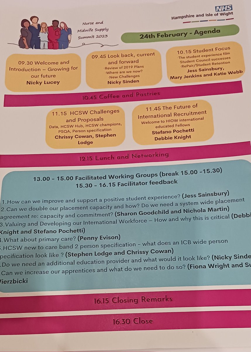Chrissy Cowan 💙🏳️🌈 (@chrissycowan3) on Twitter photo Fabulous day at nurse and Midwifery supply summit <a href="/NickySinden/">Nicky Sinden RN</a> <a href="/HIOW_ICS/">NHS Hampshire and Isle of Wight</a> #valueHCSWs #Wearehcsws Fabulous day at nurse and Midwifery supply summit <a href="/NickySinden/">Nicky Sinden RN</a> <a href="/HIOW_ICS/">NHS Hampshire and Isle of Wight</a> #valueHCSWs #Wearehcsws