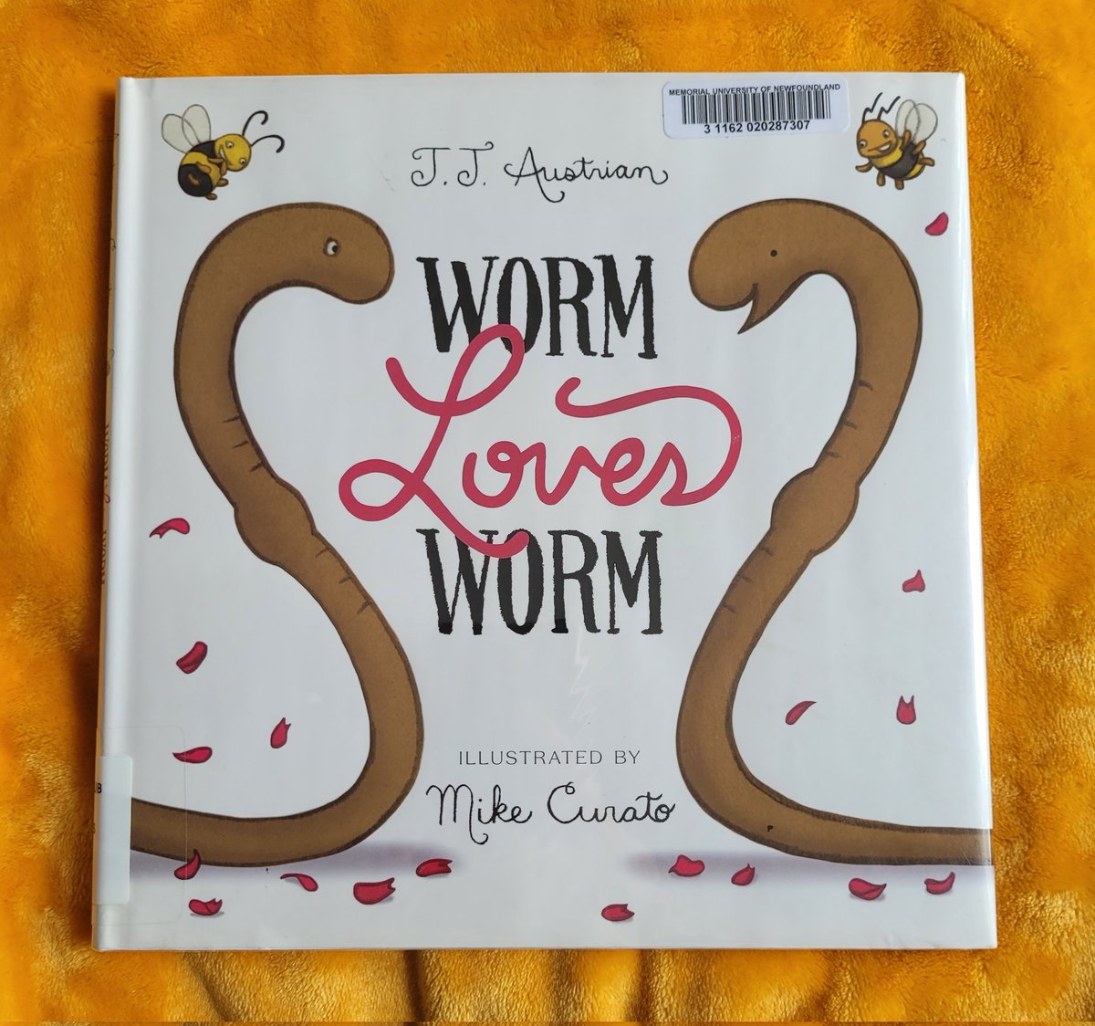 Ms__Stephenson's tweet photo. "That isn't how it's always been done." Says cricket. "Then we'll just change how it's done," says Worm.  
 
This sweet childrens book is about two worms in love ❤️ It has been challenged/banned in some areas for LGBTQ2SIA content, so I highly recommend checking it out! https://t.co/U0ZO3uTbBT