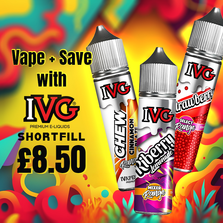 Vape More &amp; Save Even More with IVG! We've got a MASSIVE sale on all IVG liquids 🤩

pulse.ly/5dcv2ff6fj

AquaVape products may contain nicotine, only suitable for 18+
━━━━━━━━━━━━━━━━
#vapelife #vapenation #vaping #vapefam #eliquid  #vapesale #IVG