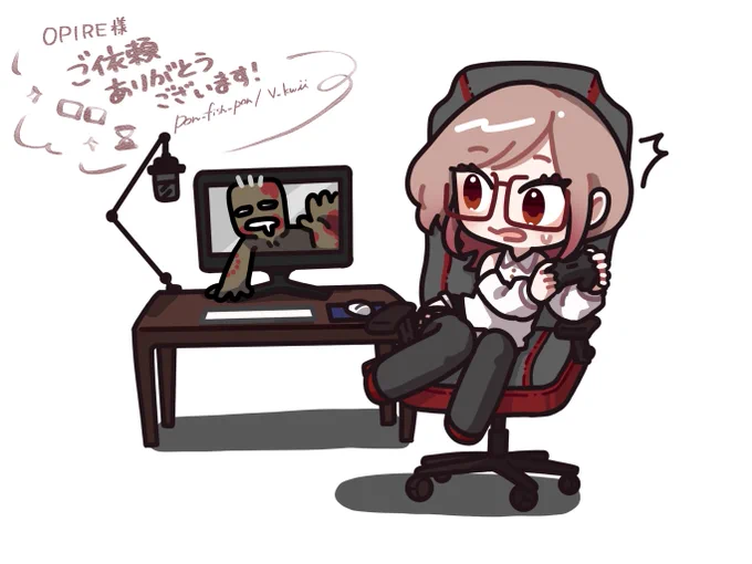 skeb納品しました!ご依頼ありがとうございますー 