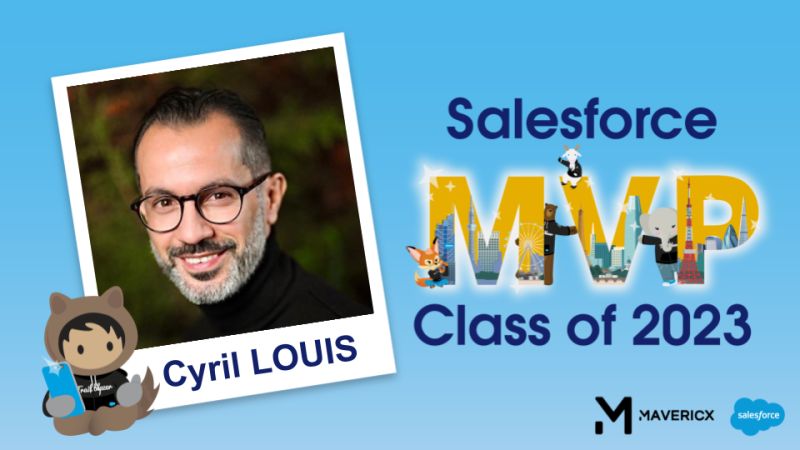Félicitations <a href="/cyril_louis/">Cyril Louis</a> - <a href="/MavericxAgency/">Mavericx</a>  !!! ​🥳
Tu représentes à merveille les caractéristiques du  #SalesforceMVP : ​#expertise, #leadership et #générosité​
Pour en savoir plus : salesforce.com/blog/welcome-m…
