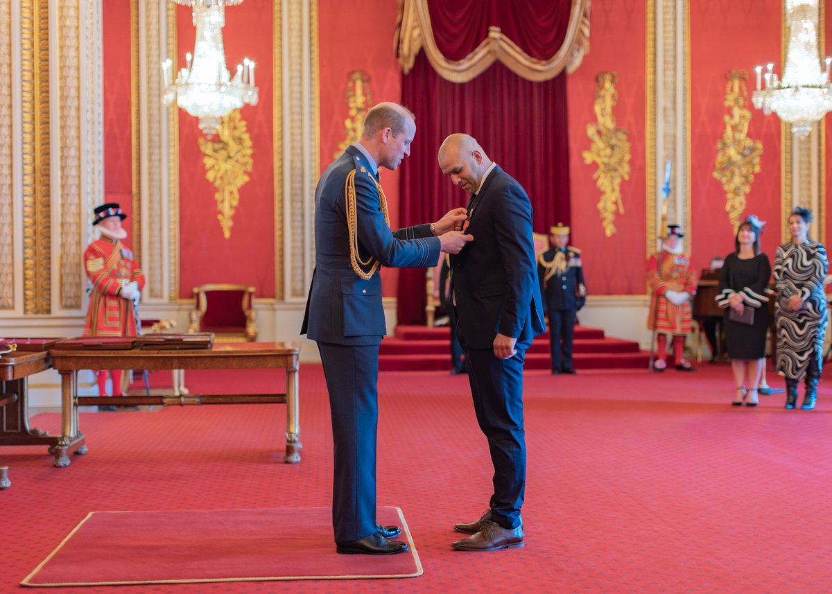 What a memorable day yesterday was for my family and me 🙏
#mbe #Investiture #buckinghampalace