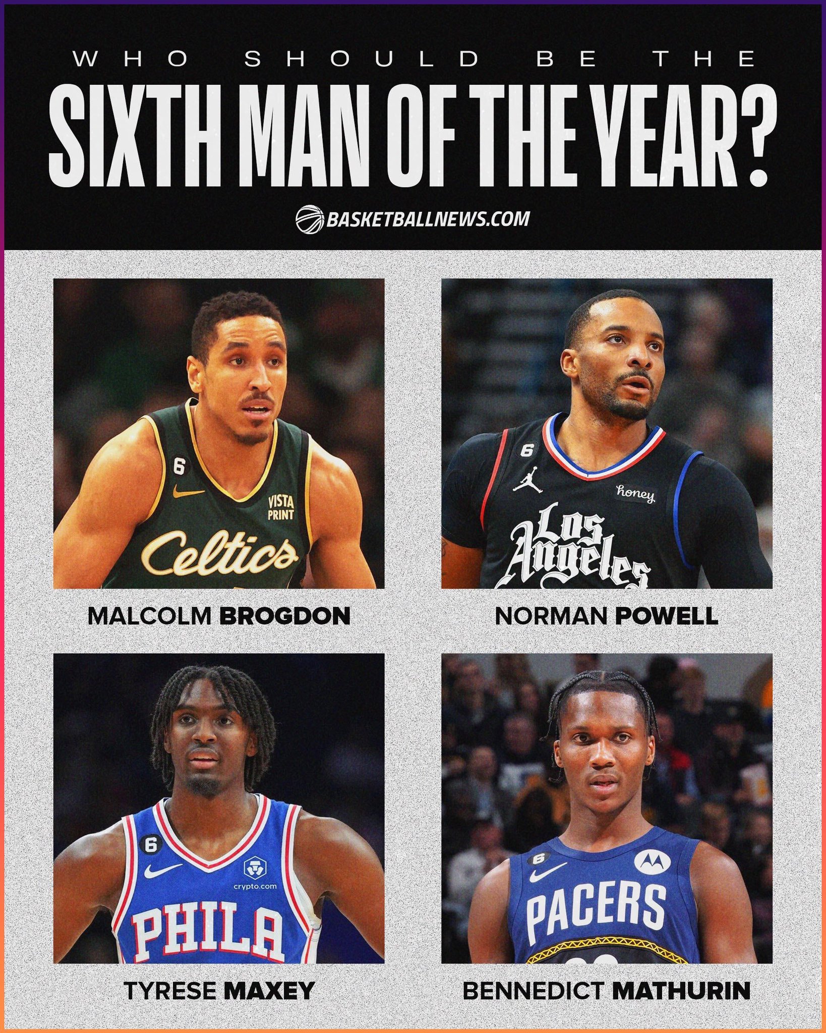 on Twitter "Drop your choice for NBA Sixth Man of