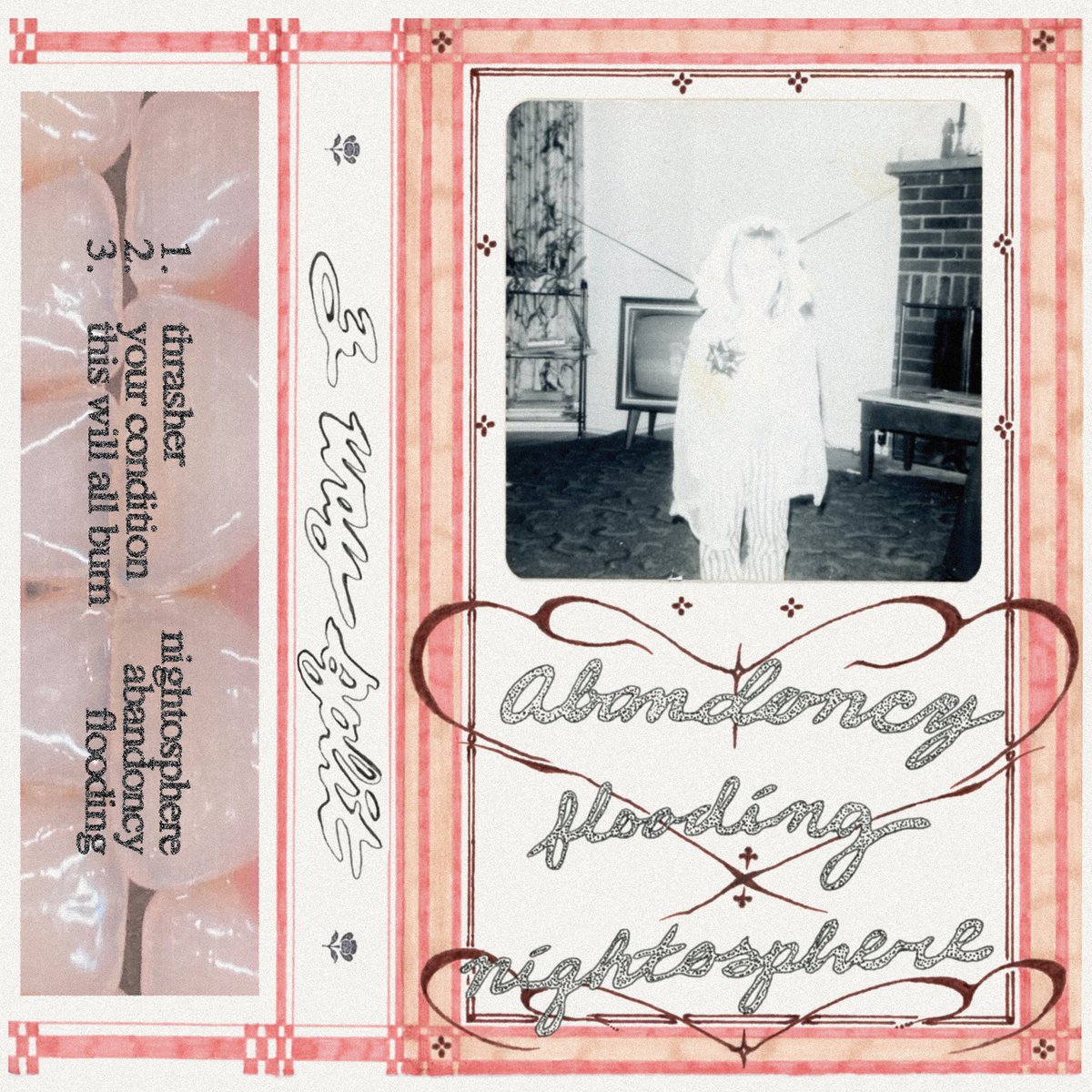 ABANDONCY / FLOODING / NIGHTOSPHERE 3-WAY SPLIT IS OUT EVERYWHERE TODAY!

Recorded/Mixed by Morgan Reed Greenwood, Mastered by Jonathan Nuñez, Art by Melvin Mauch

triples makes it safe. triples is best.