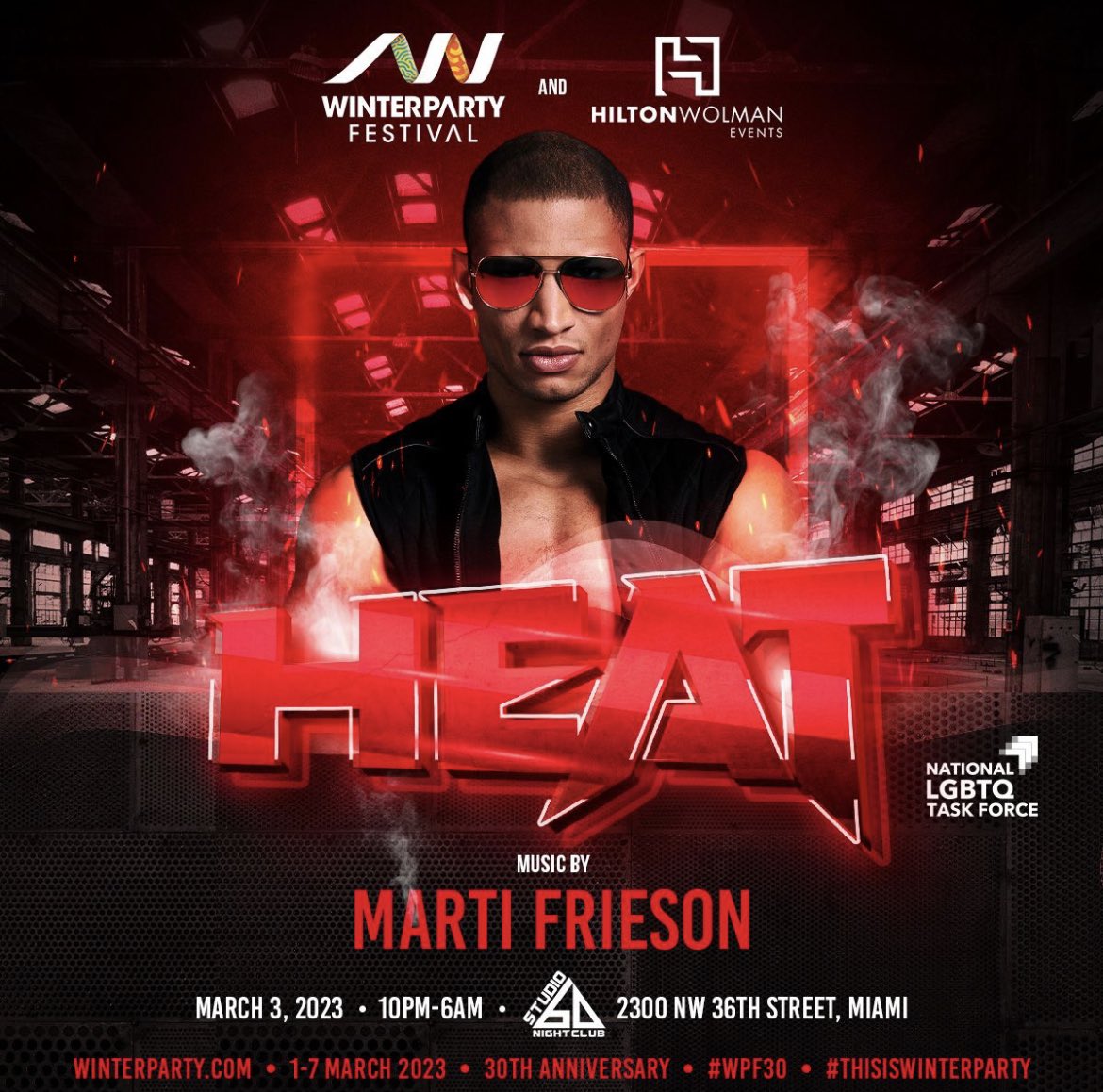 #FlashbackFriday to last time we fired up the weekend with HEAT! This year, we’re taking of Studio 60 Nightclub, alongside @hiltonwolman. Dance the night away to the beats of DJs Marti Frieson & Orel Sabag.

Tickets at winterparty.com/tickets-passes. #ThisIsWinterParty #WPF30