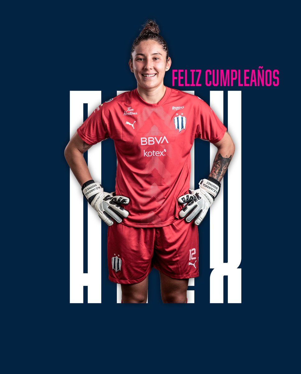 Rayadas's tweet photo. ¡Preparen el pastel que hoy estamos de fiesta!🥳🎂

¡Muchas felicidades por tu cumple, @GodinezAlex! 💙 Te deseamos lo mejor hoy y siempre #EnLaVidaYEnLaCancha. 👏🏼

¡Felicítala!👇🏼 https://t.co/QbSiZVHf4t