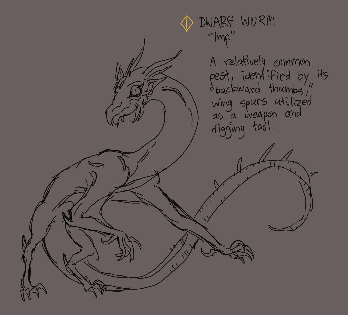 pyrosophist's tweet photo. @j_stocky Haven't done much art lately but it's always fun to sketch some dragons https://t.co/LKBCZtfNli