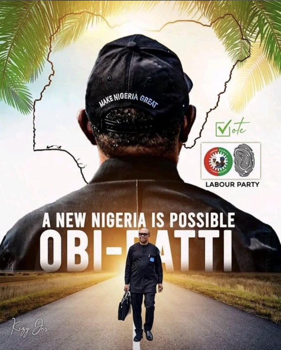 mcfatboycfr1's tweet photo. Dear nigerians, can we get 5k retweets for Peter Gregory Obi 🇳🇬

Chinyere igwe| Atiku and tinubu| Rivers state| Polling unit| Arise TV| Tuchel| #nationalshutdown| Okowa| RCCG| Wembley| Man U| Simon Ekpa| Seyi| Sowore| Anxious| Desmond Elliot| Vote obi| Wizkid https://t.co/EQ0pxNnWiv