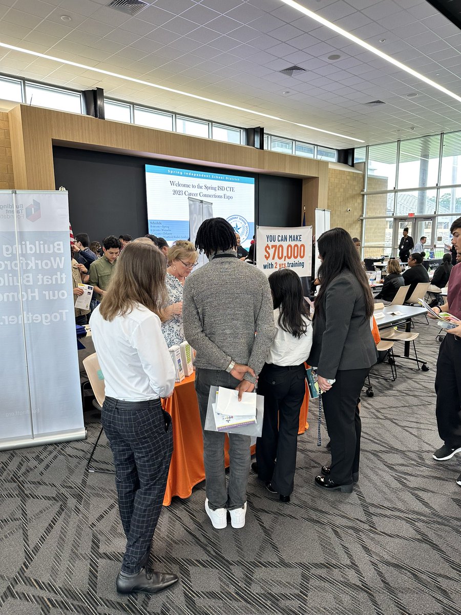 SpringISD_CTE on Twitter "Next up, cwhs_springisd is here ready to