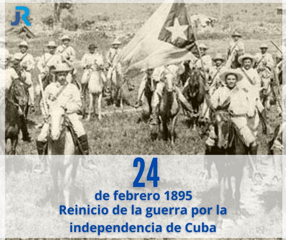 Port3Network___'s tweet photo. Hoy se recuerda en #Cuba🇨🇺 el aniversario 128 del reinicio, el 24 de febrero de 1895, de la guerra por la independencia, una lucha necesaria cuya esencia sostiene todavía los principios, el presente y el futuro de la #Revolución cubana.
#CubaViveEnSuHistoria
🇨🇺 #MejorEsPosible https://t.co/5WVR29CjWP