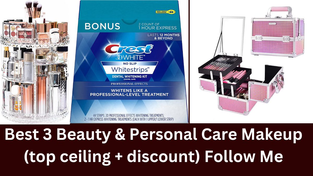 irin_perven's tweet photo. Best 3 Beauty &amp; Personal Care Makeup(top ceiling + discount)

https://t.co/3pmKqW7N9p

#Makeup #Makeupbox #Beauty&amp;PersonalCare #Cream #EyeMascara #Hair #HairDryer #beauty #MoisturizingLipCareSpringGift #FacialHairRemover #HairRemover #MoisturizingCleanser  #BodyWash https://t.co/waurvuZy5h