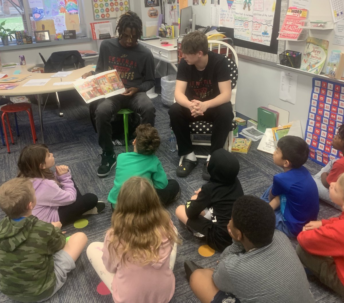 <a href="/CentralHoops/">Keller Central Chargers Men's Basketball</a> is not just a top level basketball program, the athletes are amazing!!!  <a href="/disney_harper/">Brandon Disney</a> &amp; <a href="/WinstonJones_/">Winston Jones</a> came and spent time reading books and talking about what it takes to be a successful student athlete!!!  <a href="/KISDAthletics/">Keller ISD Athletics</a> <a href="/KellerISD/">Keller Schools</a> more cool tweets to follow!