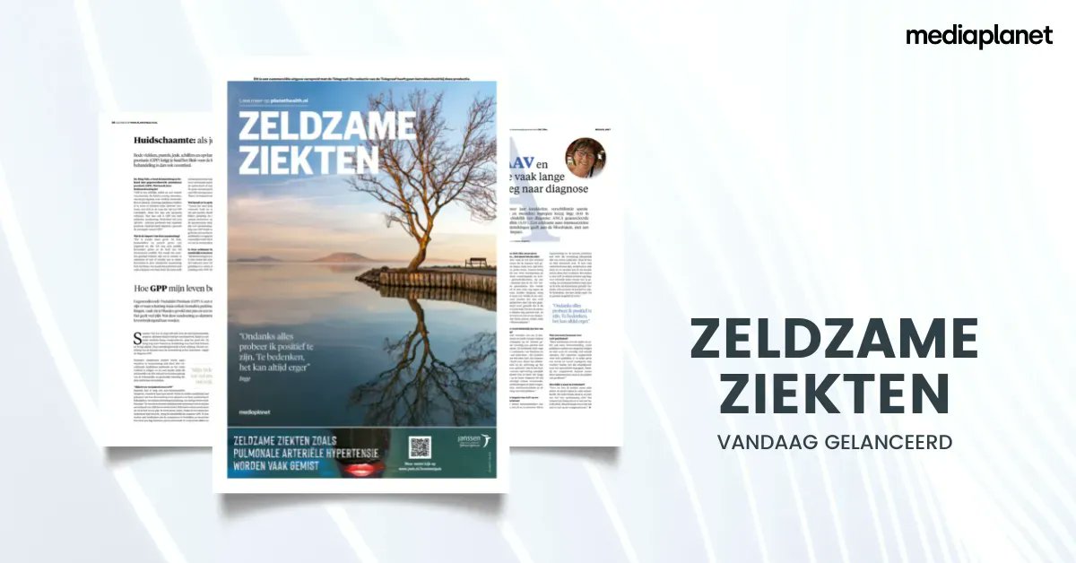 “Ik ben niet ziek maar ik heb een ziekte,” Bernd de Bont. Vandaag lanceren wij, in aanloop naar Zeldzameziektendag, de campagne ‘Zeldzame Ziekte’. Lees de campagne nu als bijlage in <a href="/telegraaf/">De Telegraaf</a>.nl of online op Planet Health: buff.ly/3IrjO9z